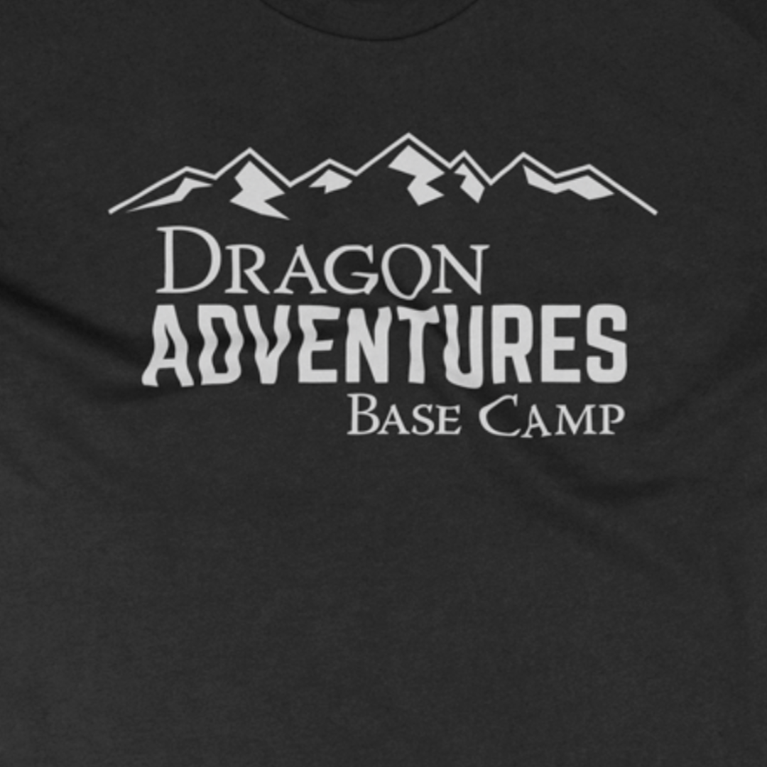 Base Camp Logo T-Shirt-Heather Black