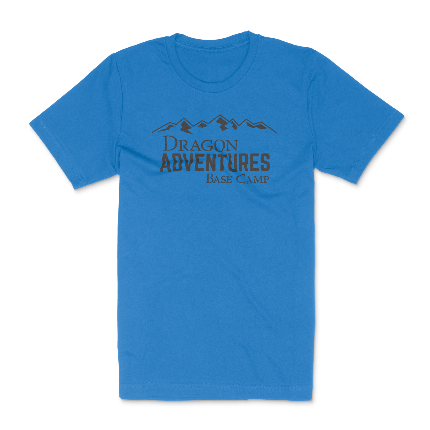 Base Camp Logo T-Shirt-Heather Royal Blue