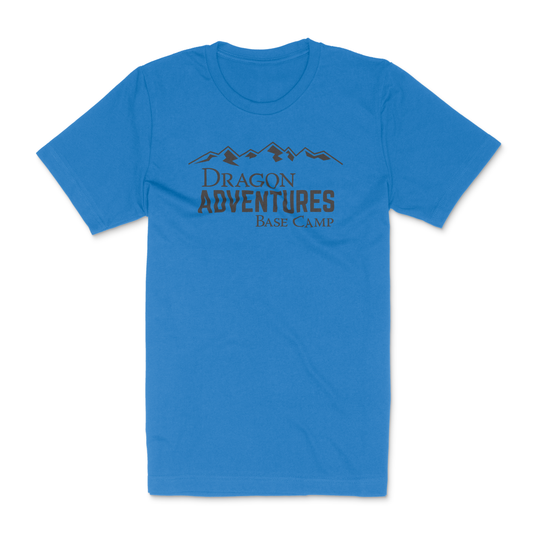 Base Camp Logo T-Shirt-Heather Royal Blue