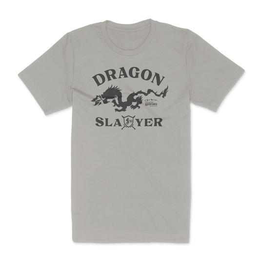Dragon Slayer T-shirt-Heather Stone