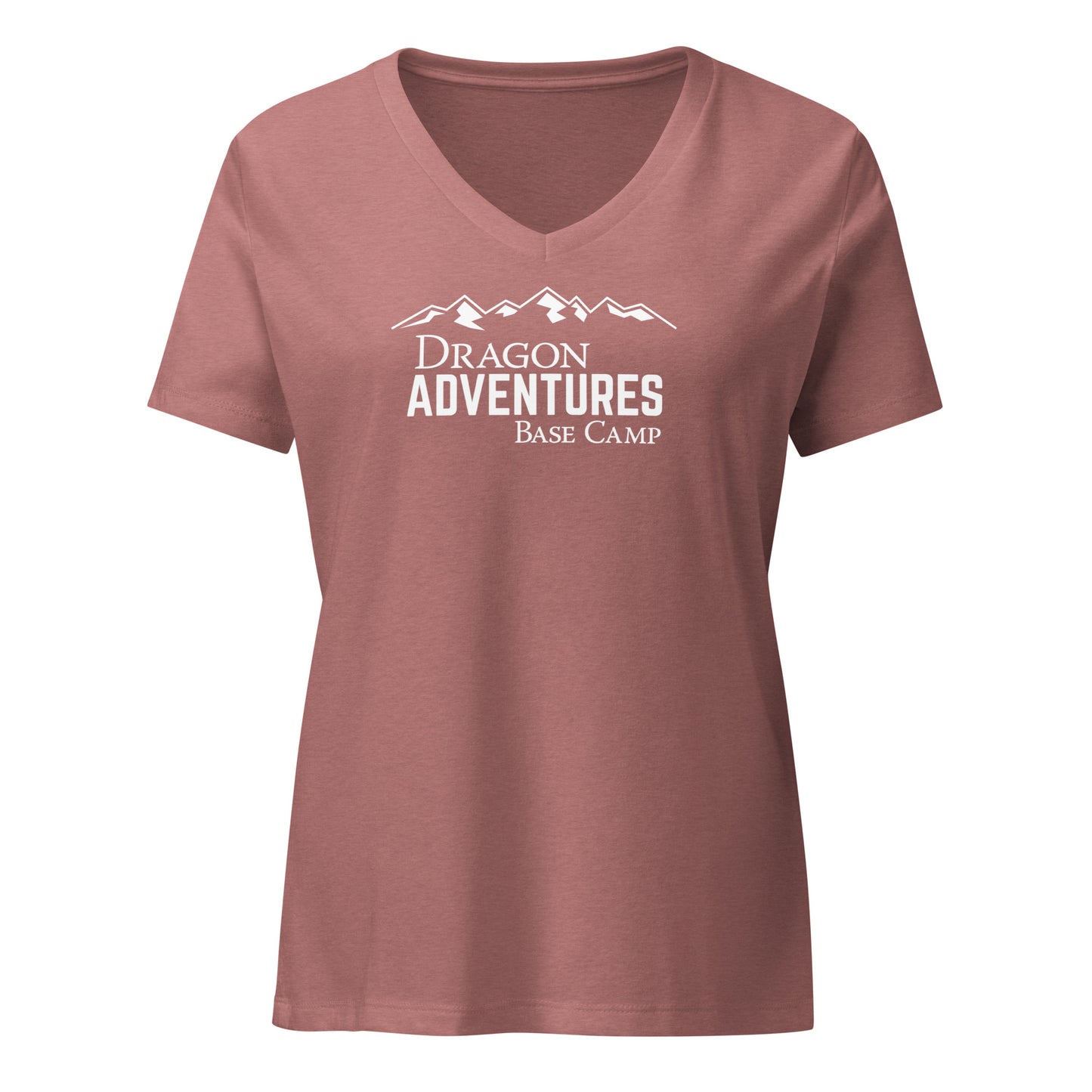 Dragon Adventures Base Camp Women's Relaxed V-neck Tee
