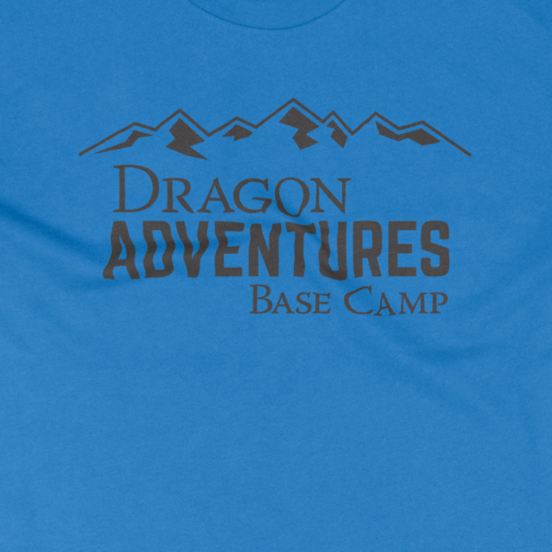 Base Camp Logo T-Shirt-Heather Royal Blue