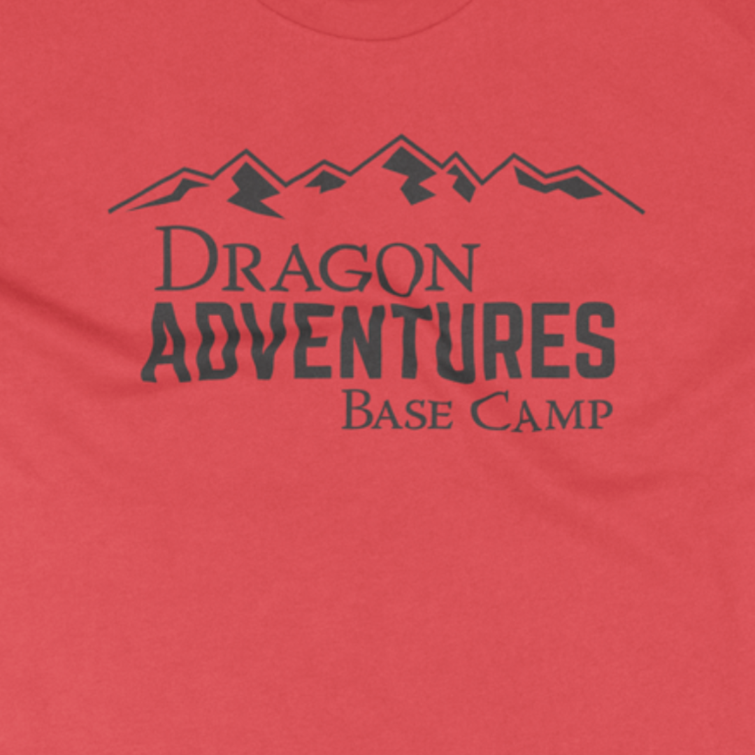 Base Camp Logo T-Shirt-Heather Red