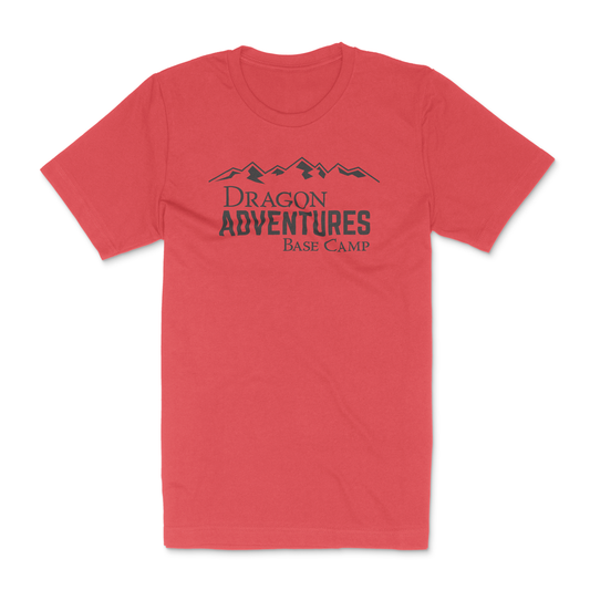 Base Camp Logo T-Shirt-Heather Red