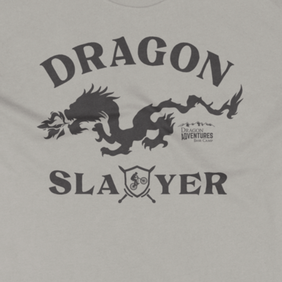 Dragon Slayer T-shirt-Heather Stone