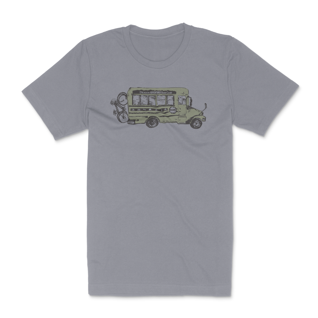 Dragon Wagon T-shirt-Heather Storm