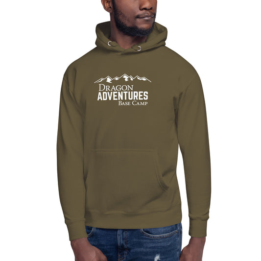 Dragon Adventures Base Camp Hoodie-White Print
